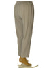 PANTALONI DONNA GIGLIOROSSO CONFORMATO ELEGANTE ELASTICO MORBIDO SPACCHETTO ART.26090