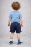 SHORT NEONATO ZIPPY ELASTICO COULISSE MORBIDO PRATICO ART.ZBBAP0402-26010