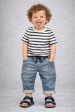 JEANS BAMBINO ZIPPY ELASTICO COULISSE TASCHE STRAIGHTART.ZKBAP0401-26011