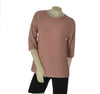 MAGLIA DONNA GAIA B. MANICHE 3/4 COSTINE LUREX VISCOSA ART. 269