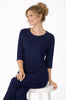 MAGLIA DONNA GAIA B. MANICHE 3/4 COSTINE LUREX VISCOSA ART. 269