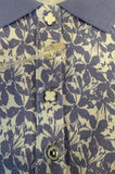 MAGLIA POLO DONNA CORONA MEZZE MANICHE CON SPACCHETTO A FANTASIA PURO COTONE ART GRAVIOLA