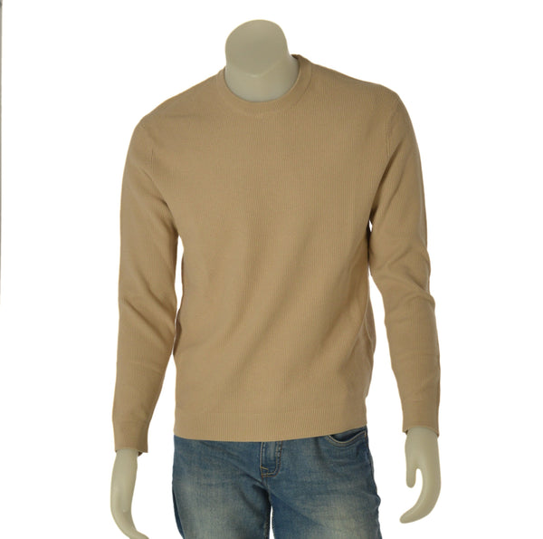 PULLOVER MAGLIONCINO  UOMO ONLY & SONS GIROCOLLO GRANA DI RISO COTONE ART. 22032542