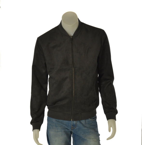 GIUBBETTO UOMO ONLY & SONS BOMBER ECOPELLE SCAMOSCIATA ZIP TASCHE ART. 22027463