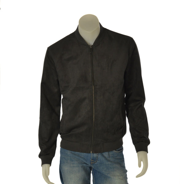 GIUBBETTO UOMO ONLY & SONS BOMBER ECOPELLE SCAMOSCIATA ZIP TASCHE ART. 22027463