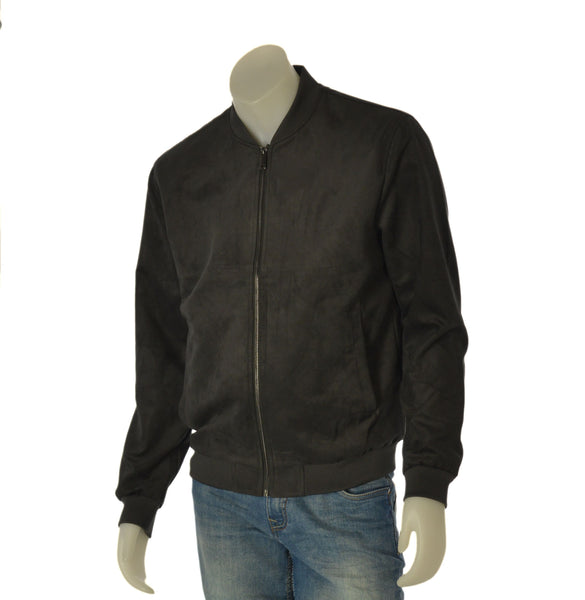 GIUBBETTO UOMO ONLY & SONS BOMBER ECOPELLE SCAMOSCIATA ZIP TASCHE ART. 22027463
