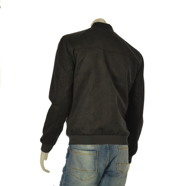 GIUBBETTO UOMO ONLY & SONS BOMBER ECOPELLE SCAMOSCIATA ZIP TASCHE ART. 22027463