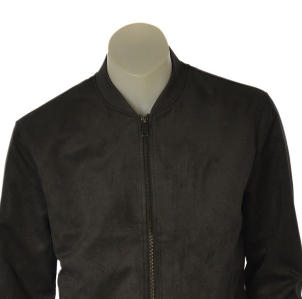 GIUBBETTO UOMO ONLY & SONS BOMBER ECOPELLE SCAMOSCIATA ZIP TASCHE ART. 22027463
