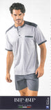 PIGIAMA UOMO RAGAZZO COTONE CORTO ESTATE RIGHE MARCA BIP BIP ART.4193
