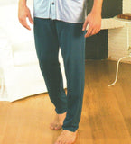 PIGIAMA UOMO FANTASIA APERTO MANICA CORTA PANTALONE LUNGO PURO COTONE BIPBIP ART.9350