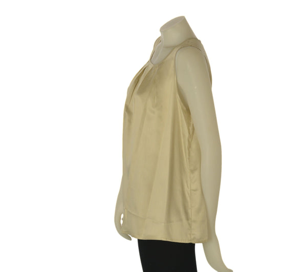CANOTTA DONNA BARBARELLA RASO VISCOSA PIEGHE ELEGANTE ART. 1043M