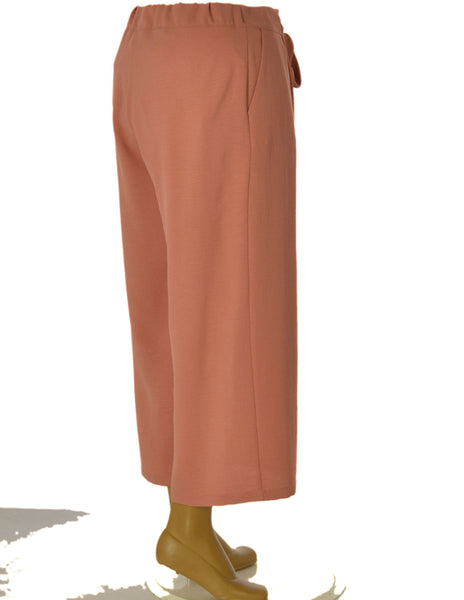 PANTALONI DONNA ELISA CASTELLI ELASTICO CINTURA LARGHI COMODO PRATICI ART.18076
