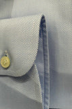 CAMICIA ZENOBI UOMO VESTIBILITA REGOALRE PURO COTONE TESSUTO OPERATO ART Z1SFA 2073
