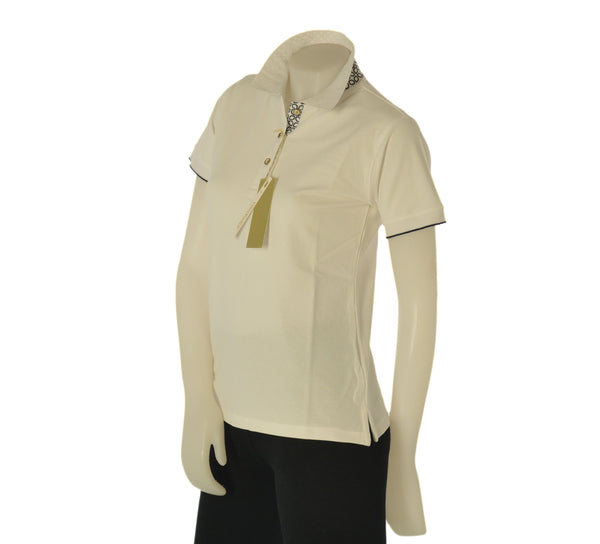 POLO DONNA VIRGINIA BLU MANICA CORTA PIQUE COTONE ART. MELA-06