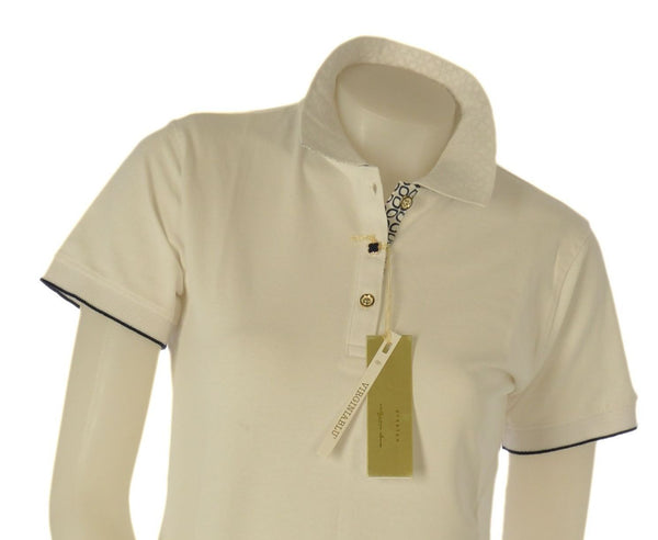 POLO DONNA VIRGINIA BLU MANICA CORTA PIQUE COTONE ART. MELA-06