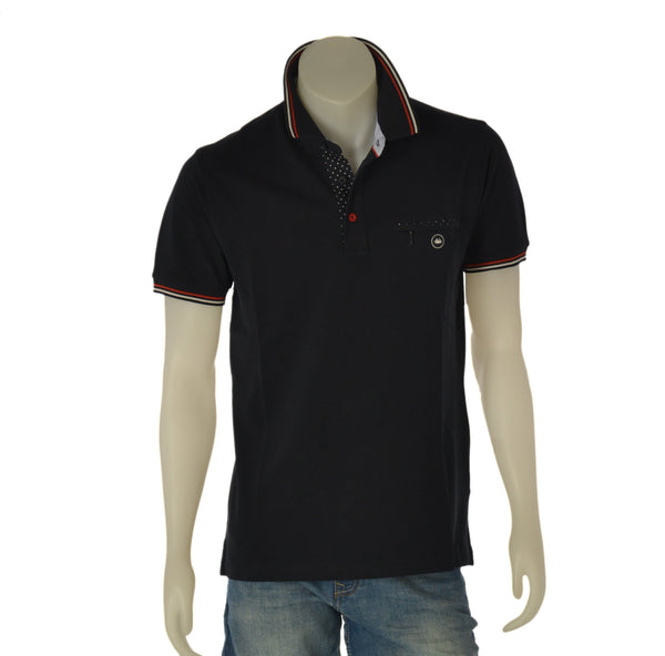 POLO UOMO IL GRANCHIO MANICA CORTA TASCHINO ZIP PIQUE COTONE ART. 62LGR57
