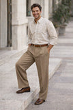 PANTALONE CLASSICO CONFORMATO UOMO MISTO LANA ZIP GANCIO MARCA A&P BIANCHI ART. 3710 400