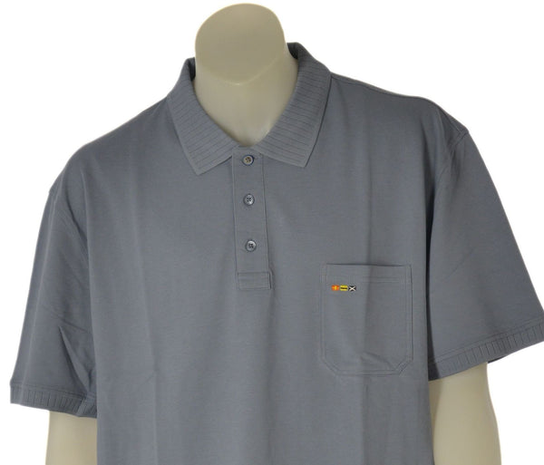 POLO UOMO RE DEL MARE TAGLIE OVER TASCHINO PIQUE COTONE ART. 94.6605X