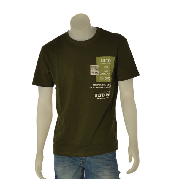 T-SHIRT UOMO LOSAN MANICA CORTA GIROCOLLO STAMPA COTONE ART. LMNAP0103-26027