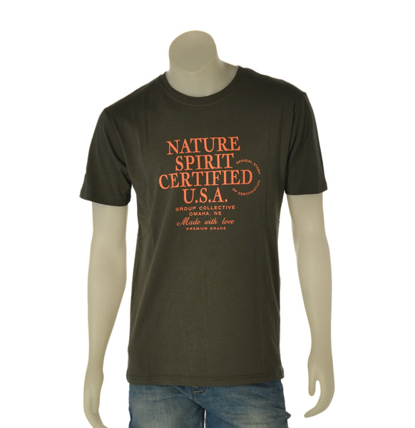 T-SHIRT UOMO LOSAN MANICA CORTA GIROCOLLO STAMPA COTONE ART.  LMNAP0103-26016