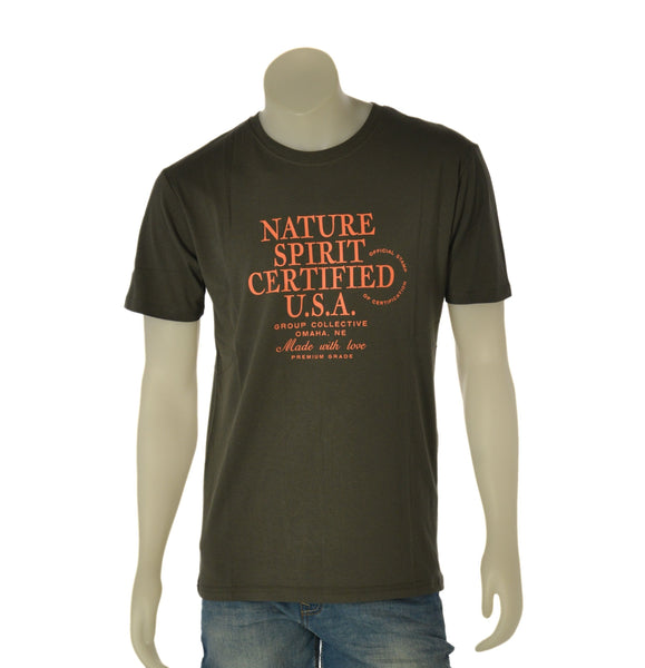 T-SHIRT UOMO LOSAN MANICA CORTA GIROCOLLO STAMPA COTONE ART.  LMNAP0103-26016