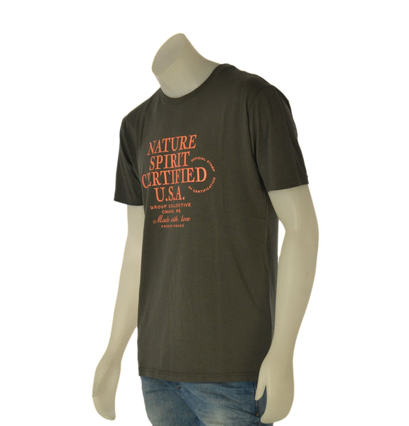 T-SHIRT UOMO LOSAN MANICA CORTA GIROCOLLO STAMPA COTONE ART.  LMNAP0103-26016