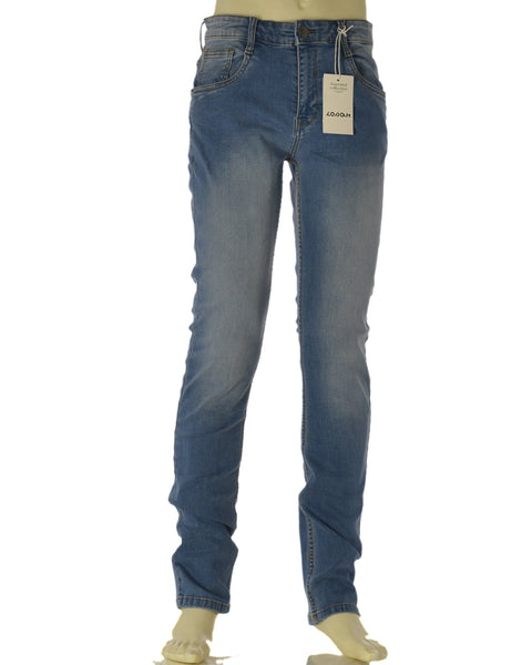 JEANS UOMO LOSAN ZIP BOTTONE TASCHE TASCHINO CHIARO SLIM ART.LMNAP0401_26001