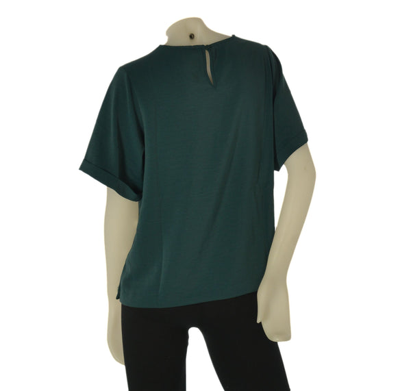T-SHIRT DONNA TIFFOSI GIROCOLLO BOTTONE MEZZA MANICA SPACHETTI ART.10064619