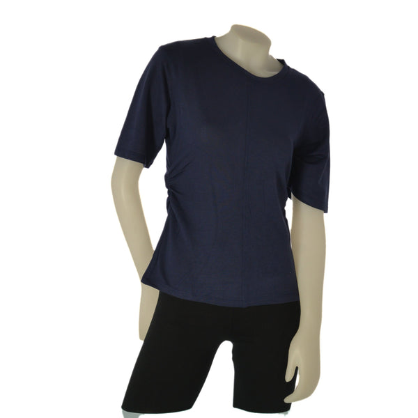 T-SHIRT DONNA TIFFOSI GIROCOLLO LACCETTO ARRICCIARURA  ART.10065819