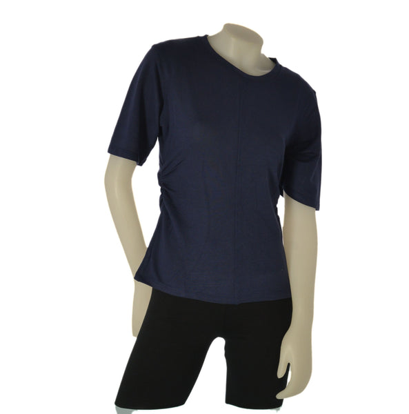 T-SHIRT DONNA TIFFOSI GIROCOLLO LACCETTO ARRICCIARURA  ART.10065819