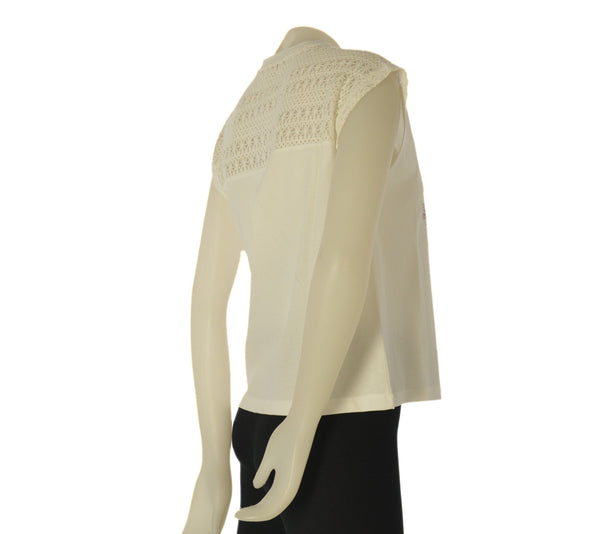 T-SHIRT DONNA TIFFOSI MANICA CORTA PIZZO STAMPA COTONE ART. 10065843