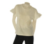 T-SHIRT DONNA TIFFOSI GIROCOLLO MANICHE CORTE PERLINE COTONE ART. 10065007
