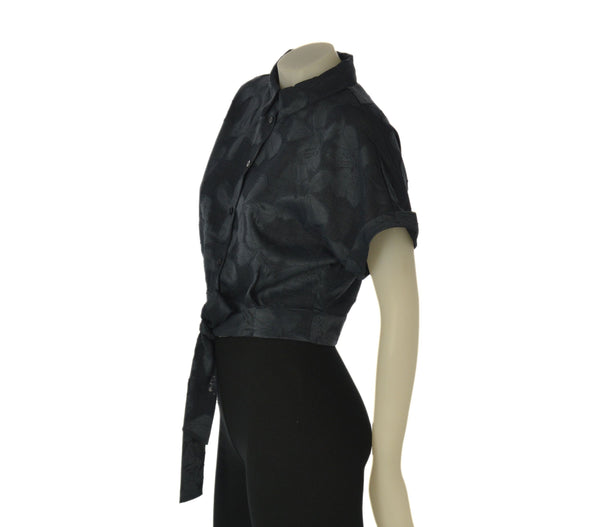 CAMICIA DONNA TIFFOSI CORTA FIOCCO MANICA CORTA JACQUARD ART. 10065188