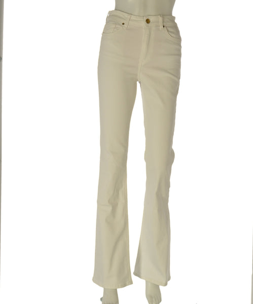 JEANS DONNA TIFFOSI BIANCO CINQUE TASCHE A ZAMPA ELASTICIZZATO ART. 10059563