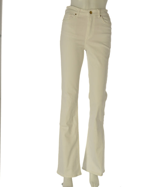 JEANS DONNA TIFFOSI BIANCO CINQUE TASCHE A ZAMPA ELASTICIZZATO ART. 10059563