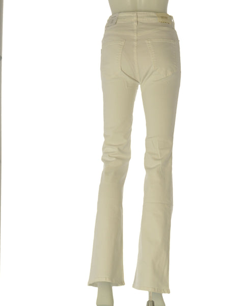JEANS DONNA TIFFOSI BIANCO CINQUE TASCHE A ZAMPA ELASTICIZZATO ART. 10059563