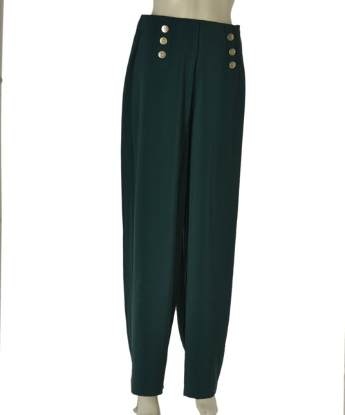 PANTALONE DONNA TIFFOSI PALAZZO RASO ZIP BOTTONI ART. 10064590