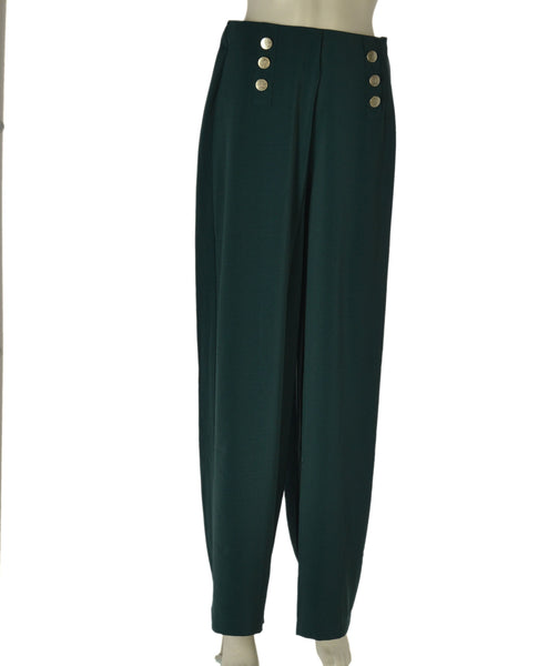 PANTALONE DONNA TIFFOSI PALAZZO RASO ZIP BOTTONI ART. 10064590