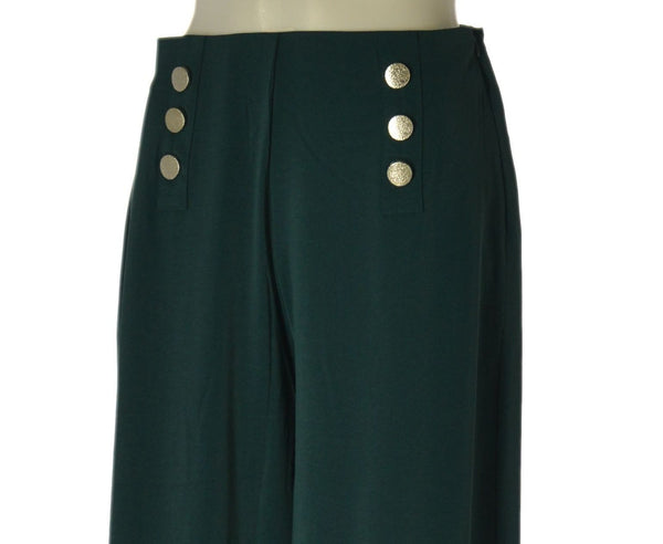 PANTALONE DONNA TIFFOSI PALAZZO RASO ZIP BOTTONI ART. 10064590