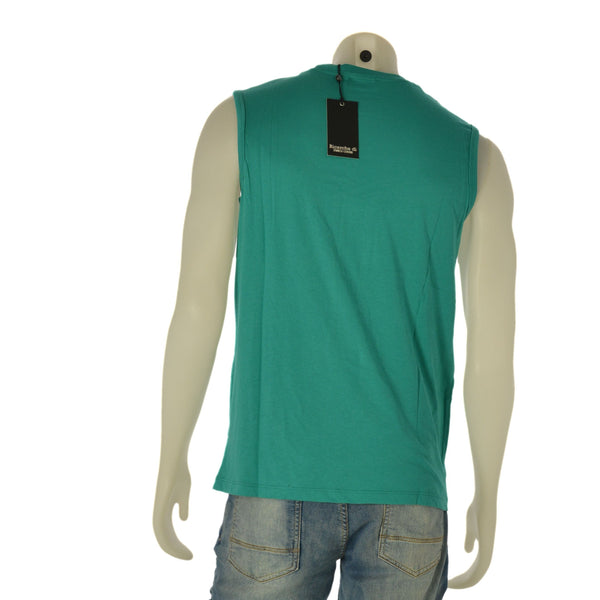 SMANICATO UOMO RICERCHE DI ENRICO COVERI GIROCOLLO STAMPA LOGO COTONE ART. REC228