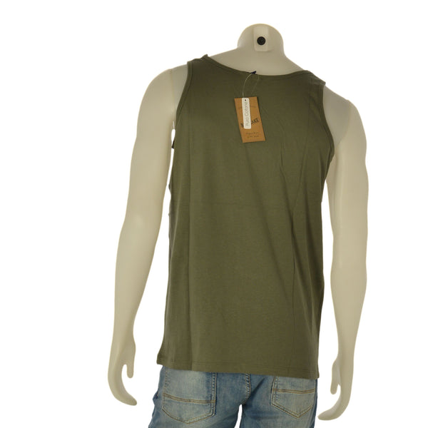 CANOTTA UOMO BESTLAKE JERSEY COTONE BASICA LOGO ART. TV0020