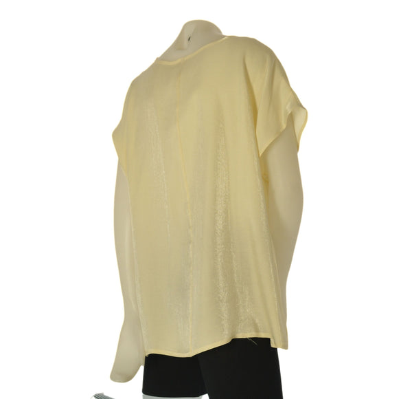CASACCA DONNA ELISA CASTELLI CONFORMATA GIROCOLLO STRASS MEZZA MANICA SPACCHETTI CANGIANTE ART.140020