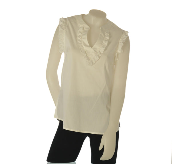 CANOTTA DONNA BARBARELLA SCOLLO V SPALLA LARGA ROUGE SPACCHETTI ART.1051
