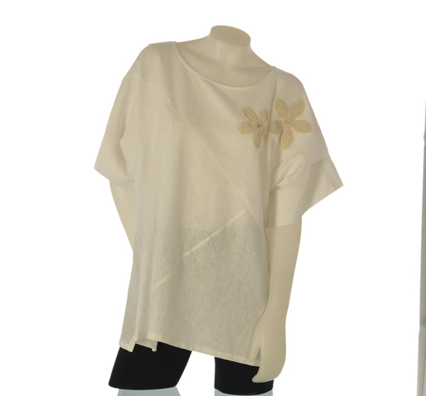 CASACCA DONNA BARBARELLA CONFORMATA GIROCOLLO SPALLA SCESA APPLICAZIONE SPACCHETTI ART.1085