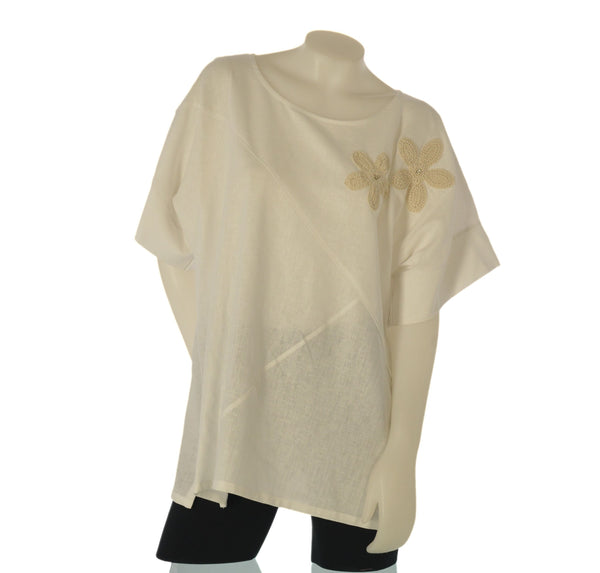 CASACCA DONNA BARBARELLA CONFORMATA GIROCOLLO SPALLA SCESA APPLICAZIONE SPACCHETTI ART.1085