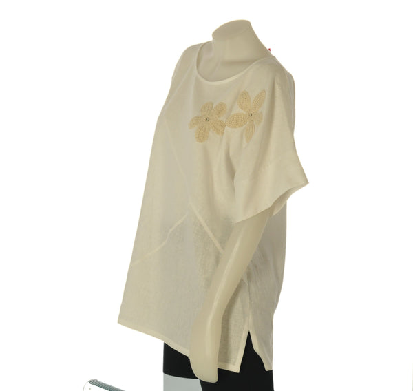 CASACCA DONNA BARBARELLA CONFORMATA GIROCOLLO SPALLA SCESA APPLICAZIONE SPACCHETTI ART.1085