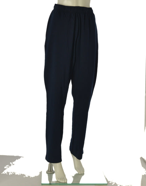 PANTALONE TUTA UOMO CAMPAGNOLO COTONE GARZATO ELASTICO COULISSE TASCHE GAMBA DRITTA ART.42029-7