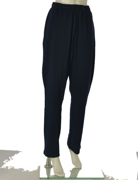 PANTALONE TUTA UOMO CAMPAGNOLO COTONE GARZATO ELASTICO COULISSE TASCHE GAMBA DRITTA ART.42029-7
