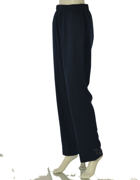PANTALONE TUTA UOMO CAMPAGNOLO COTONE GARZATO ELASTICO COULISSE TASCHE GAMBA DRITTA ART.42029-7