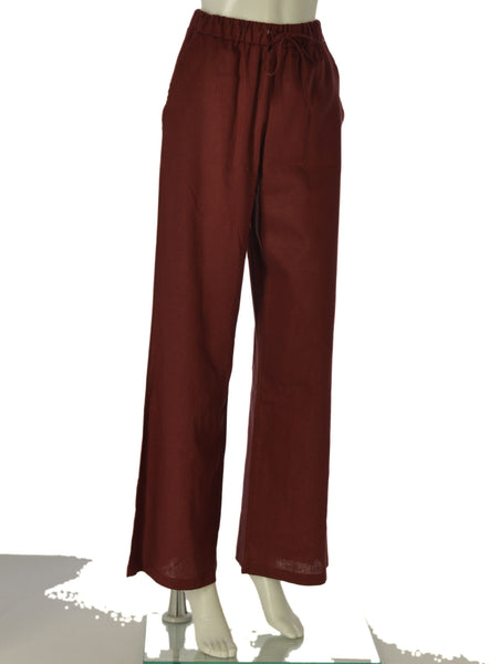 PANTALONE DONNA BARBARELLA ELASTICO COULISSE TASCHE LARGO ART.1088